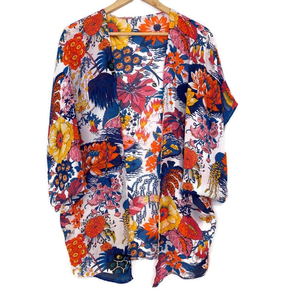 Floral Kimono Spring Summer Size Small